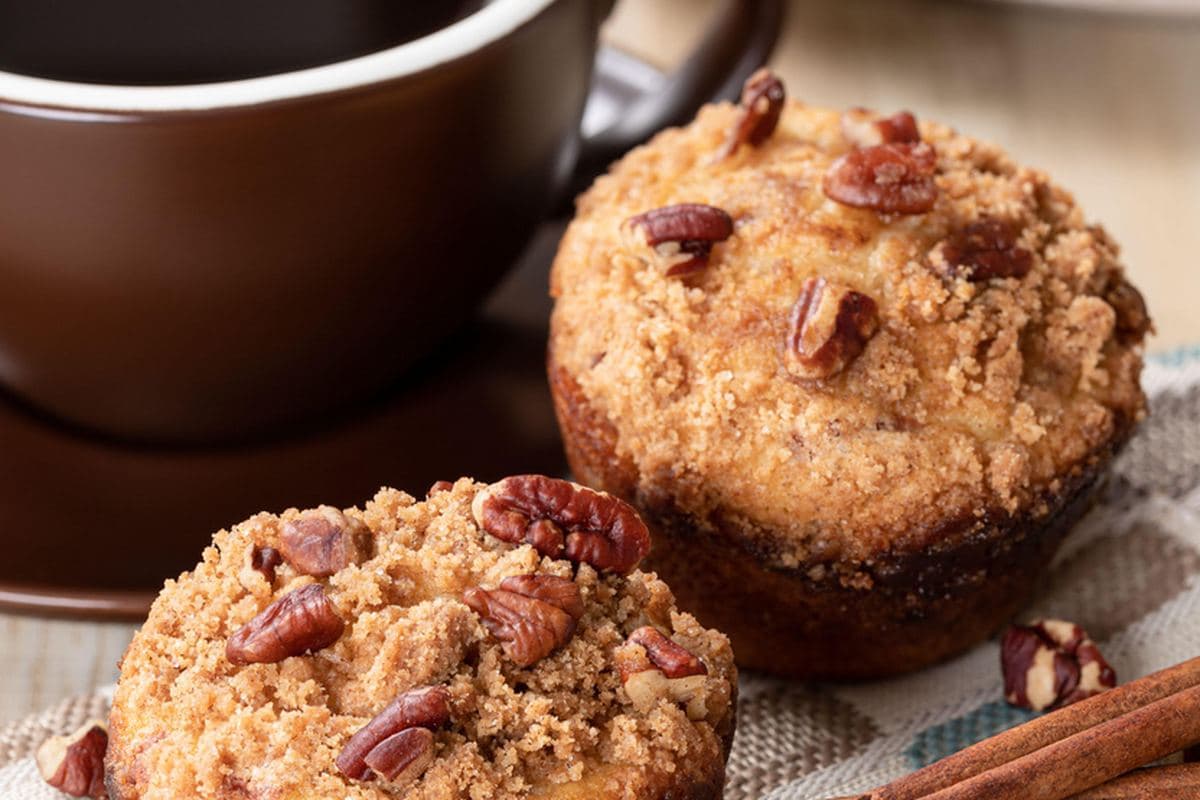 Apple Cinnamon Protein Muffins