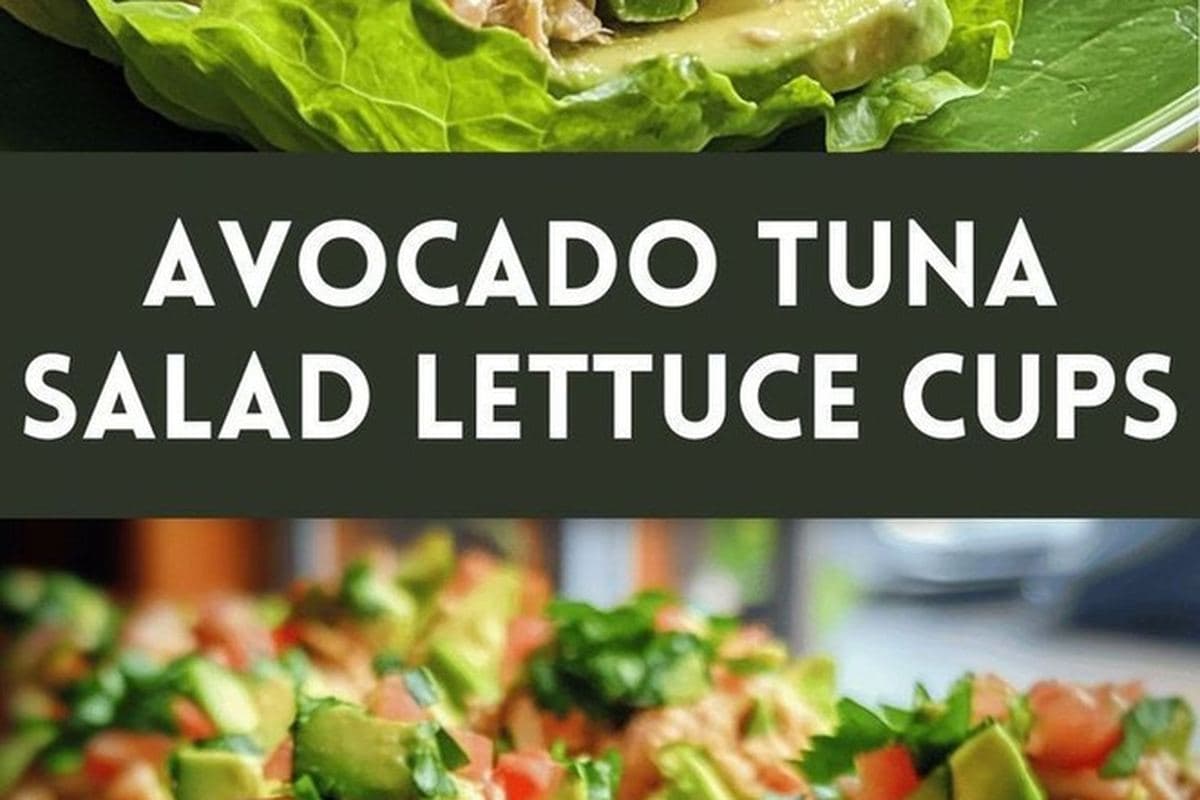 Avocado Tuna Salad Cups