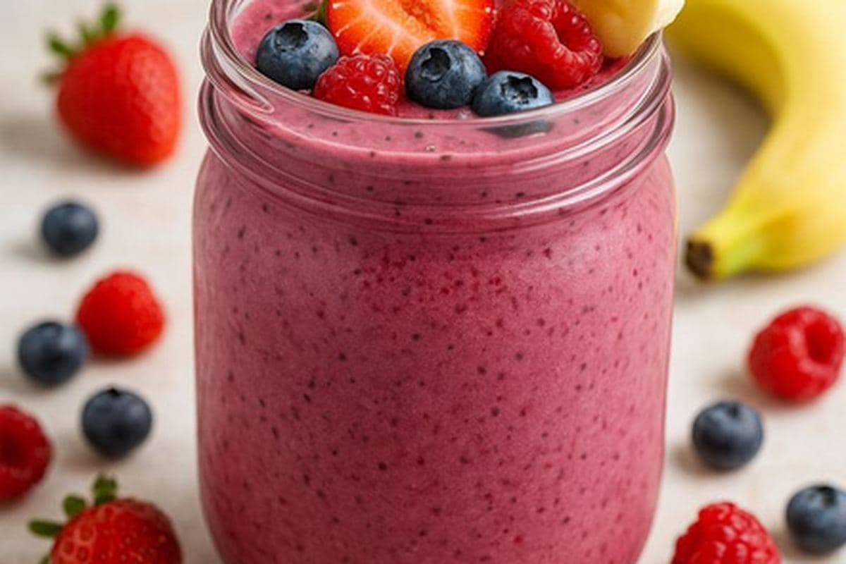 Berry Banana Bliss Smoothie