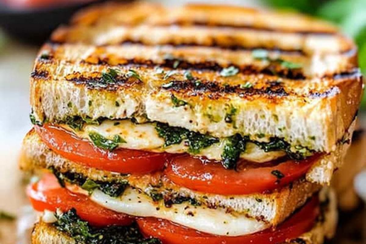 Caprese Pesto Sandwich