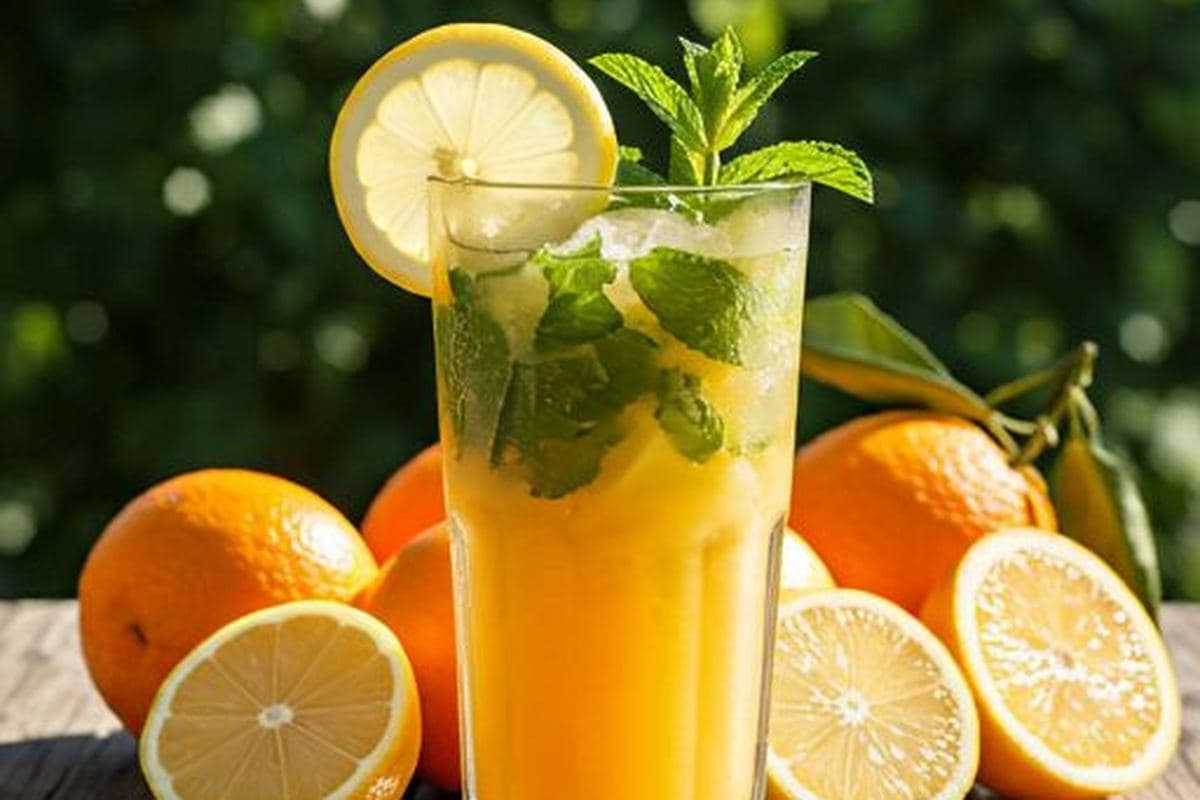 Citrus Mint Energy Juice