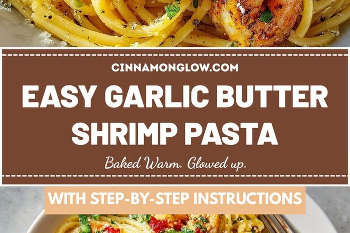 Garlic Herb Shrimp Pasta