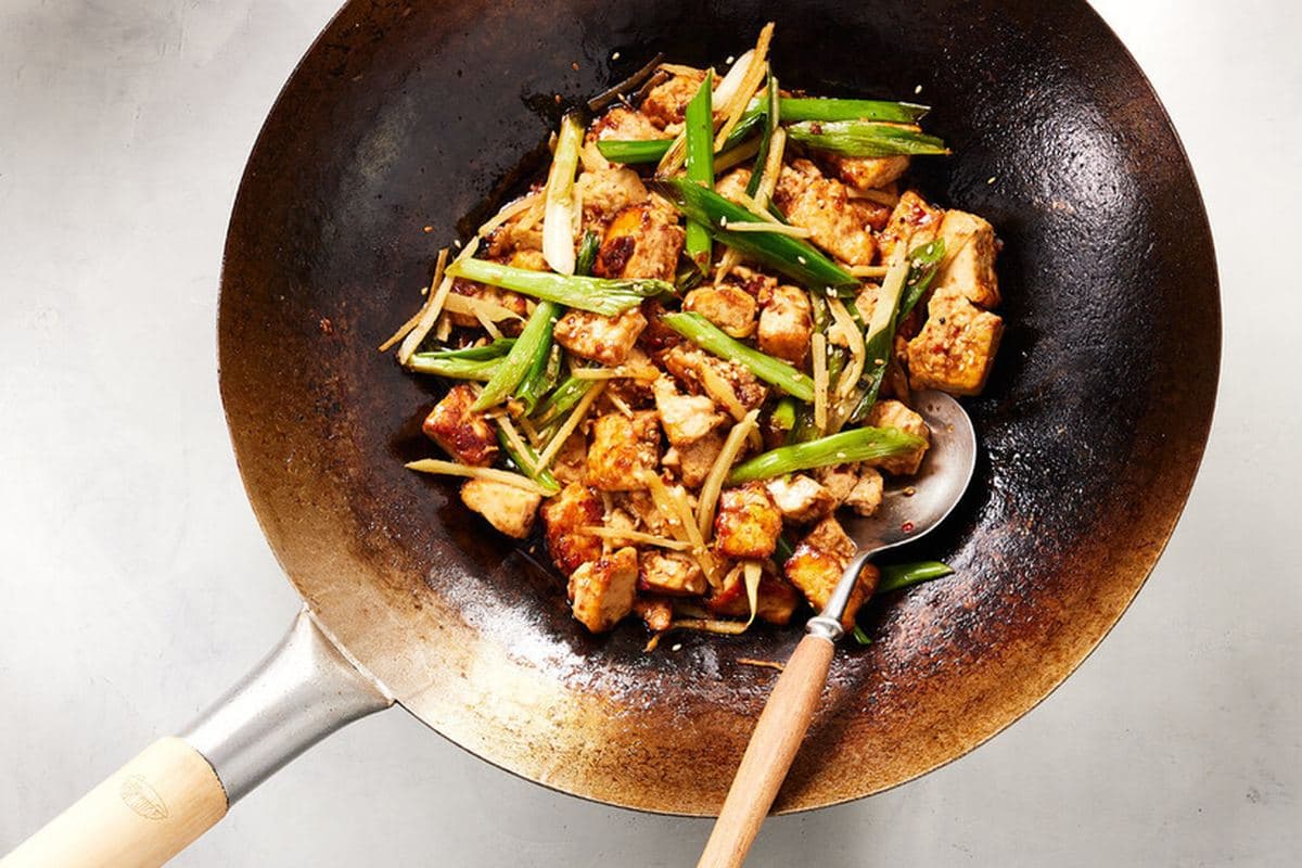 Ginger-Tamari Tofu Stir-Fry