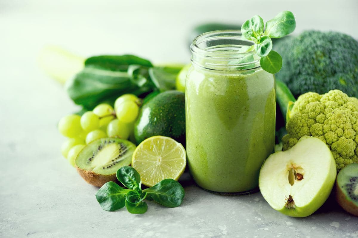 Green Apple & Cinnamon Smoothie