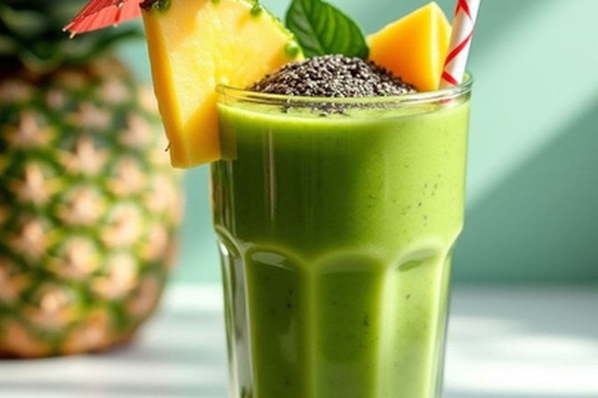 Green Goddess Spinach Smoothie