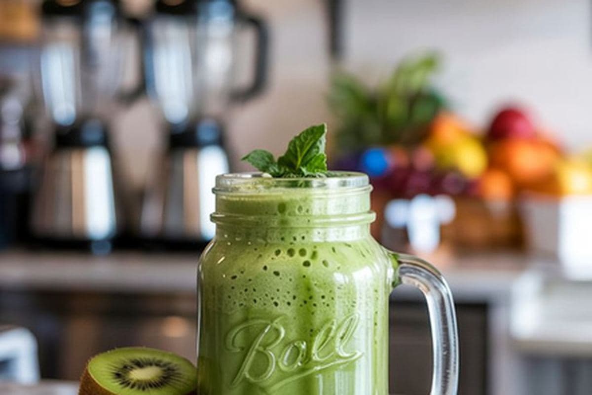 Kiwi Cucumber Hydration Smoothie