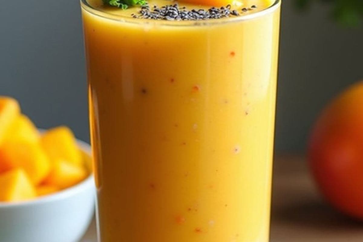 Mango Kale Energy Smoothie