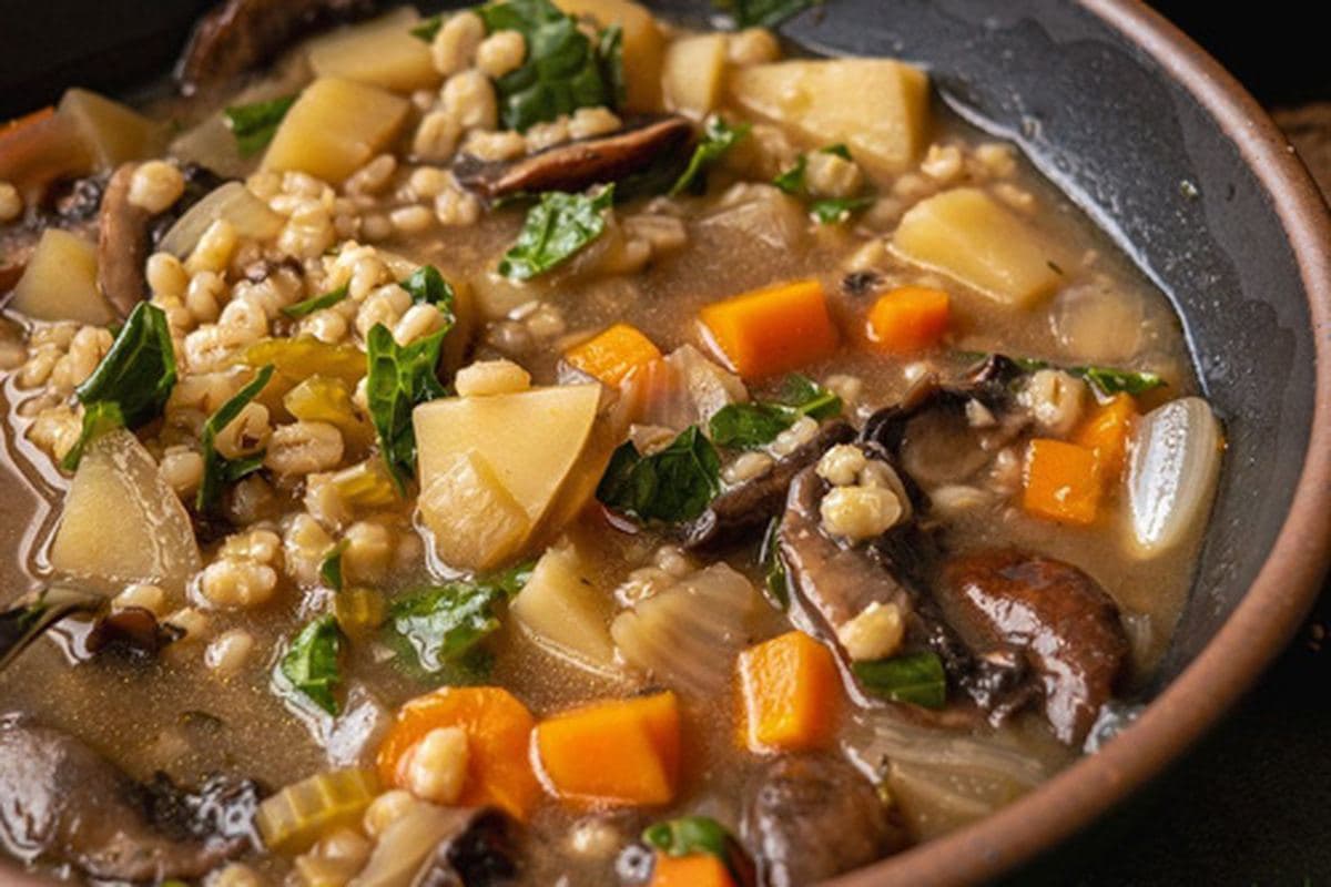 Mushroom Barley Soup