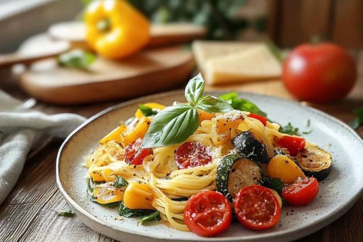 Spaghetti Squash Primavera