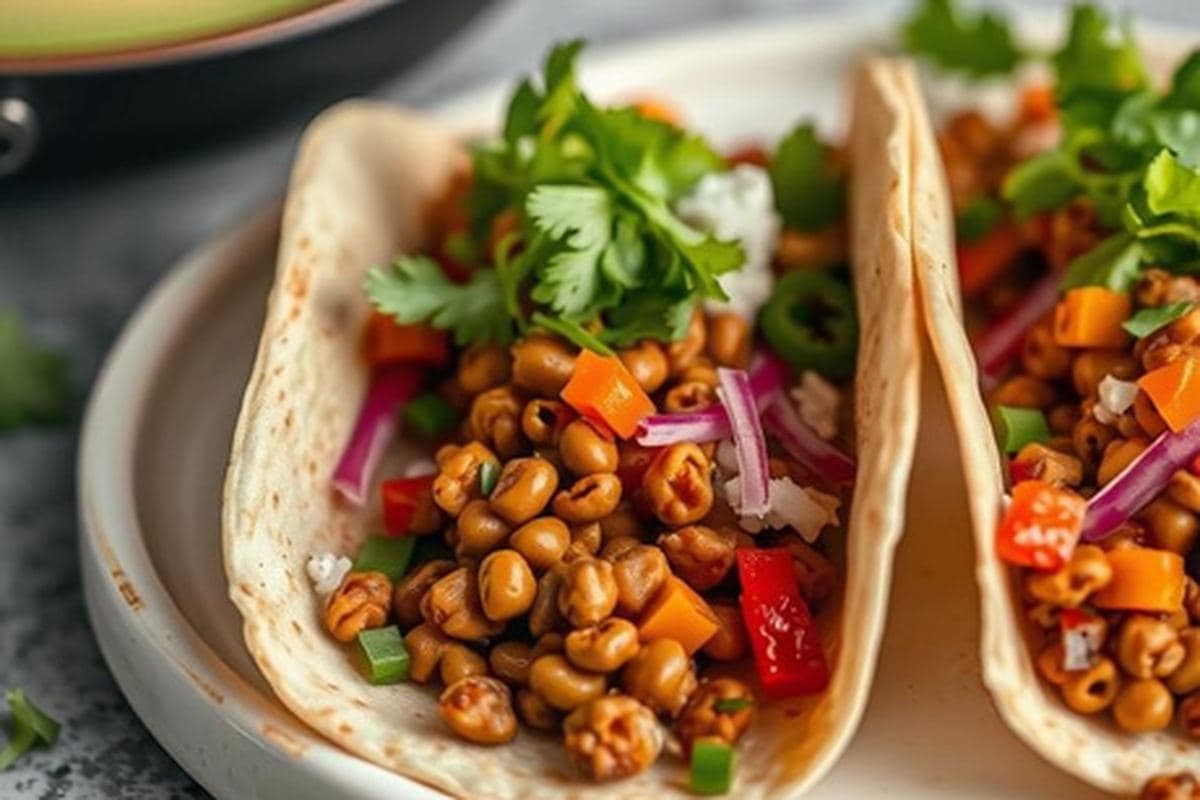 Spicy Lentil Tacos