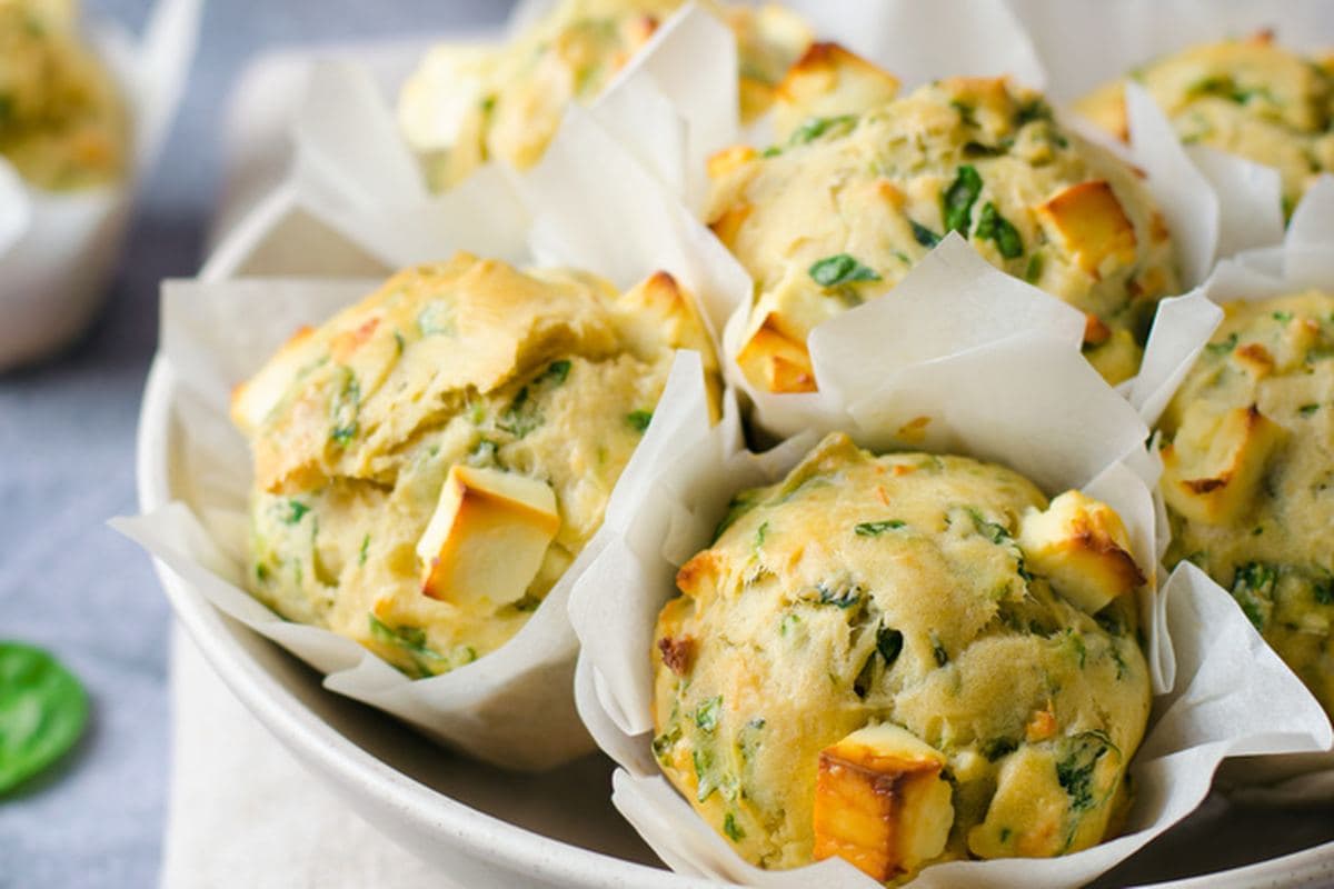 Spinach & Feta Egg Muffins