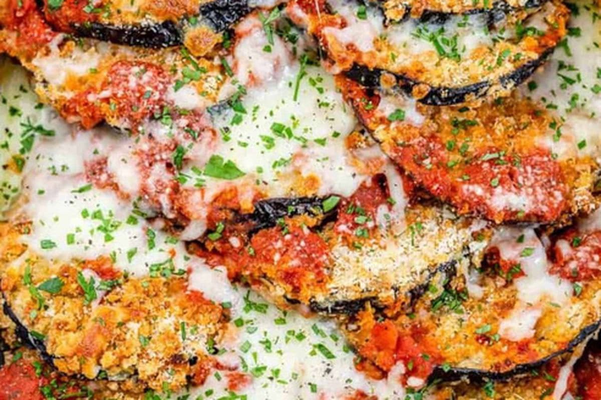 Baked Eggplant Parmesan