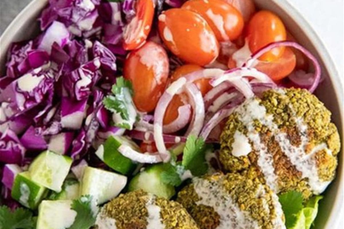 Baked Falafel Bowl