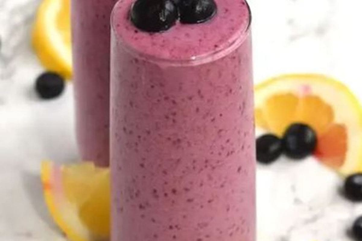 Blueberry Lemon Antioxidant Smoothie