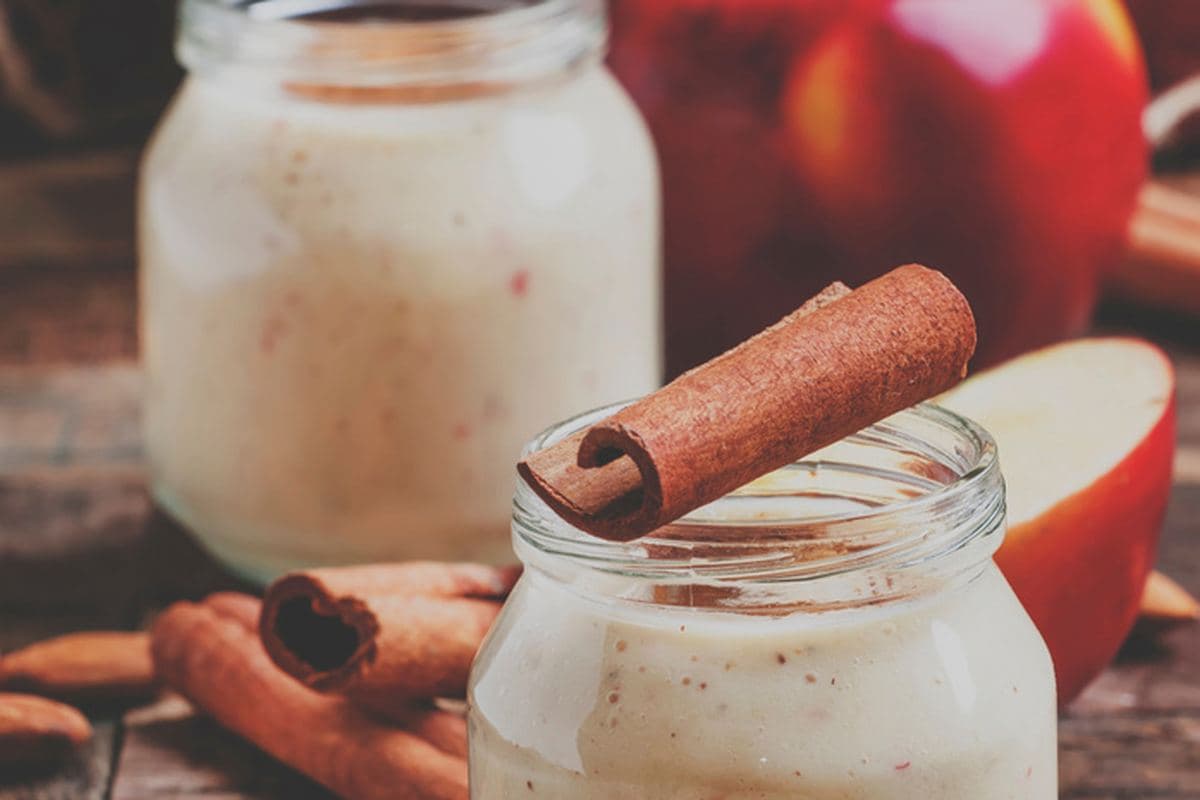 Cinnamon Apple Protein Smoothie