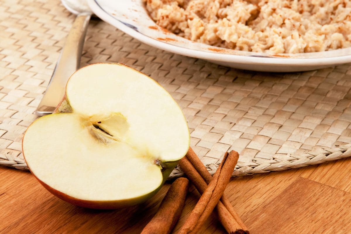 Cinnamon Apple Quinoa Bowl