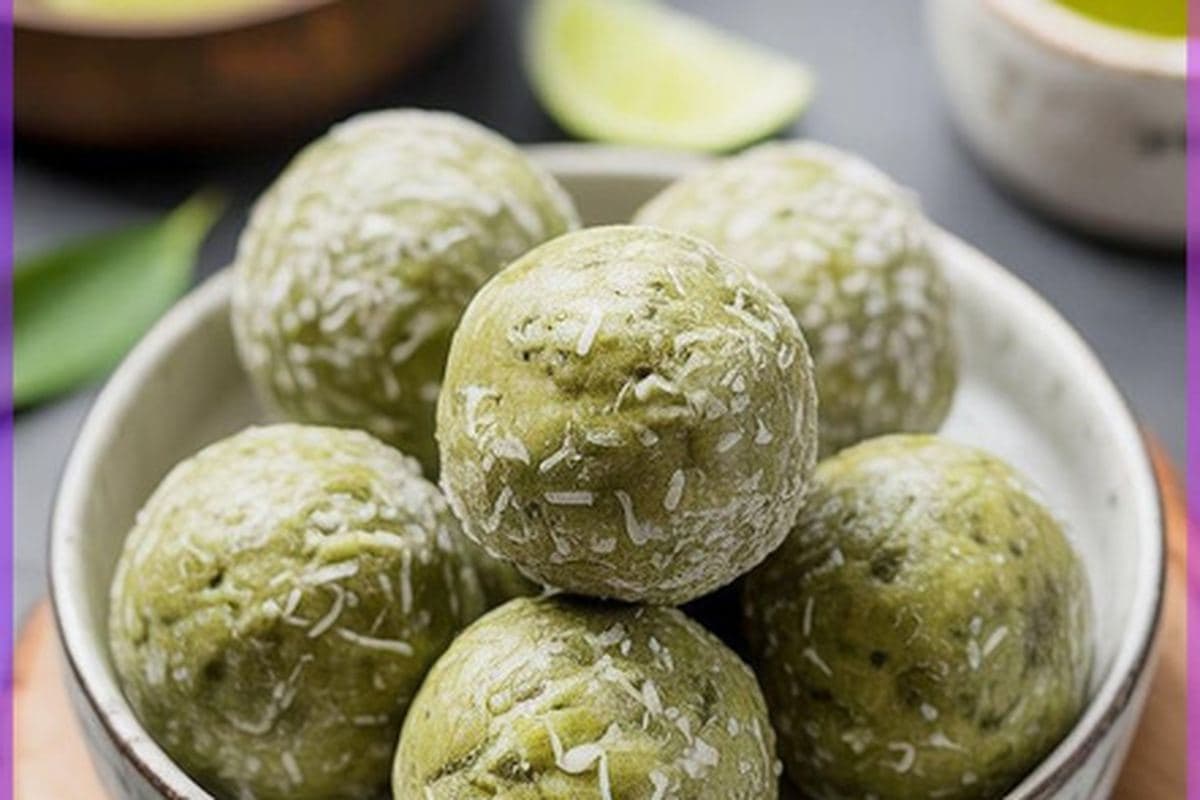 Coconut Matcha Bliss Balls