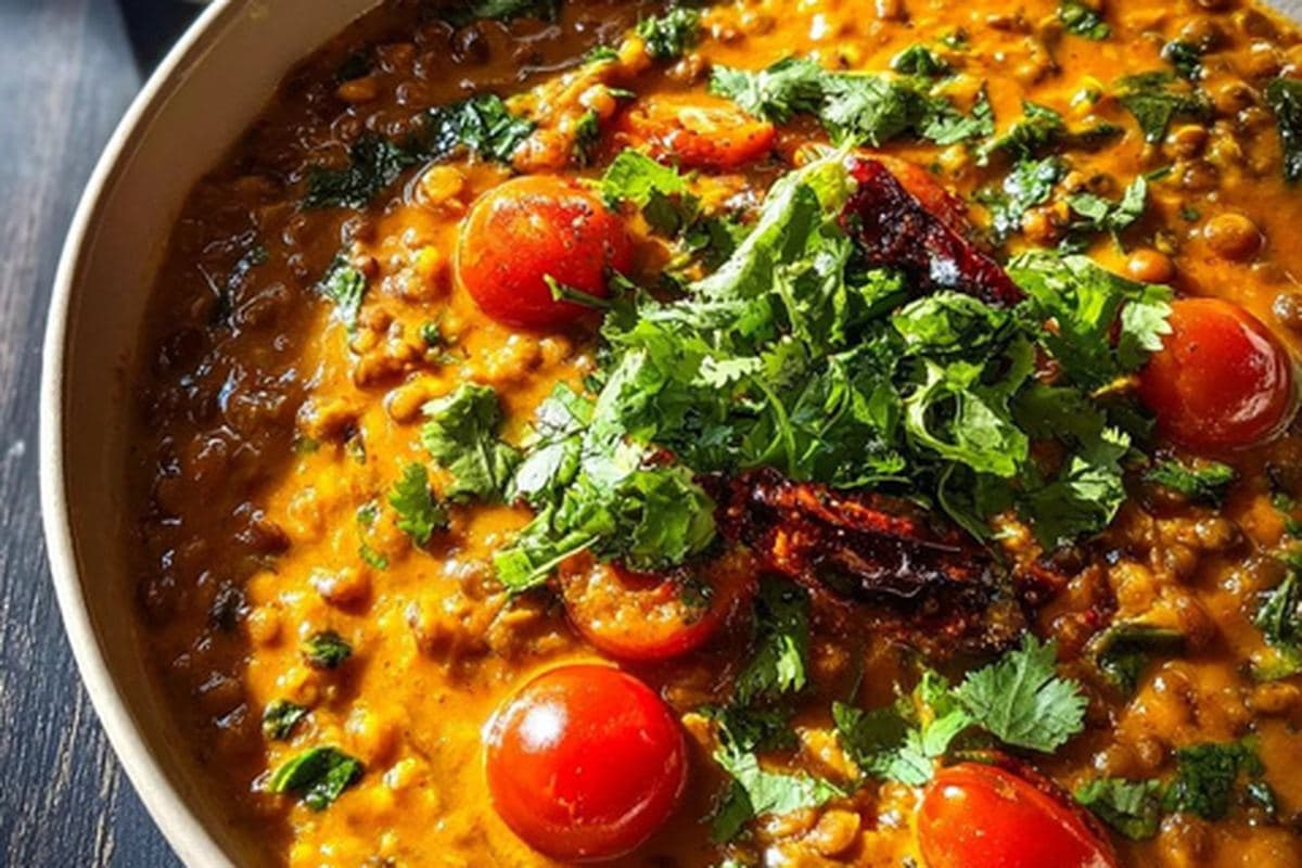 Creamy Coconut Lentil Curry