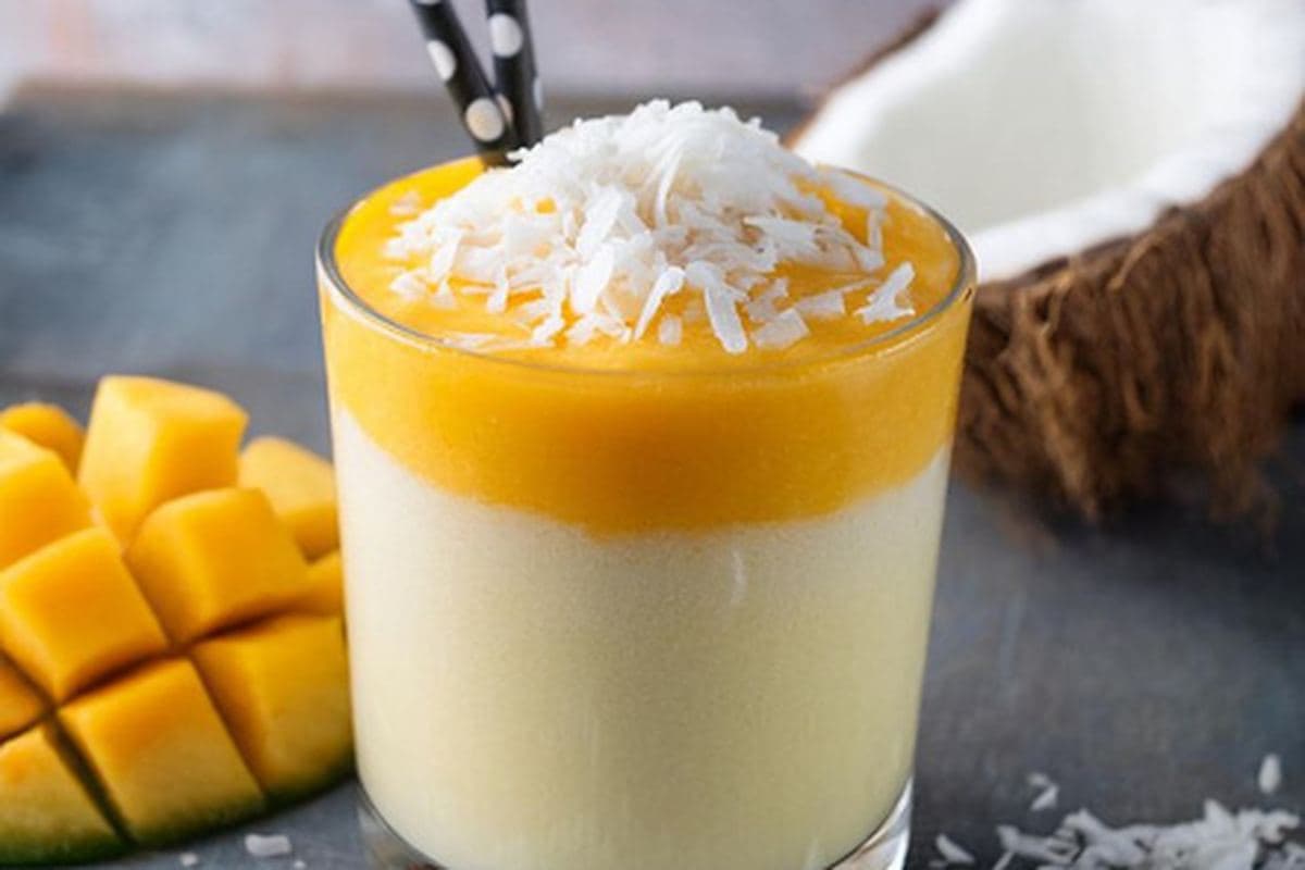 Creamy Coconut Mango Smoothie