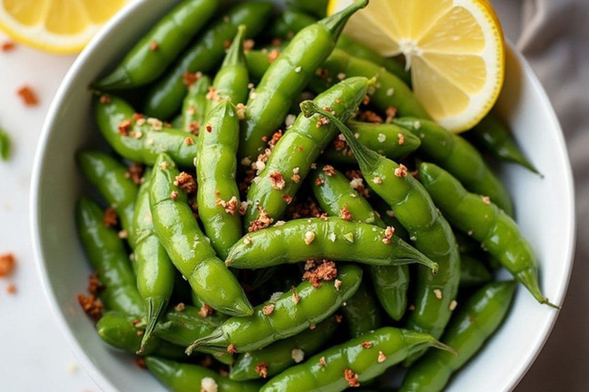 Edamame With Sea Salt & Lime