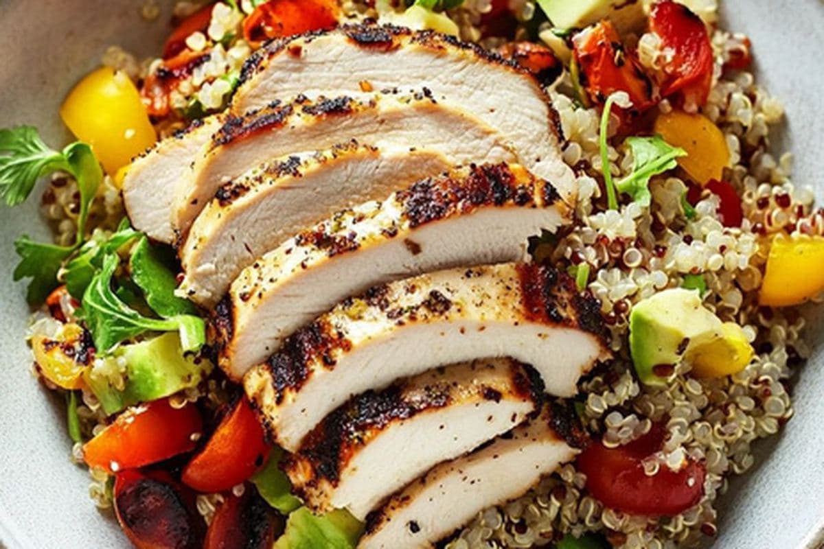 Grilled Chicken & Quinoa Salad