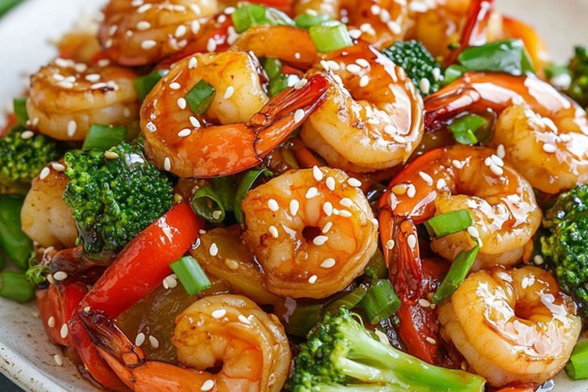 Honey-Garlic Shrimp Stir-Fry