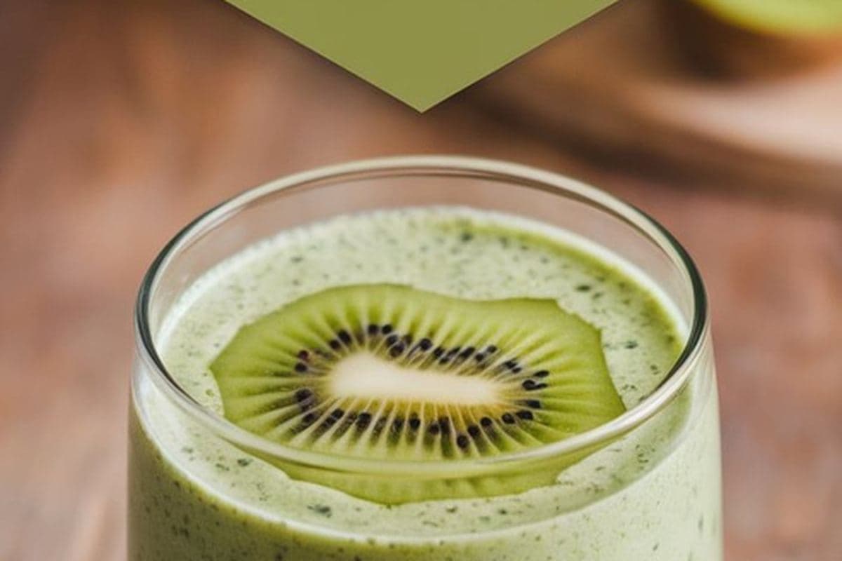Kiwi Spinach Rejuvenation Smoothie