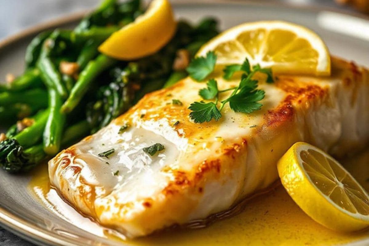 Lemon Herb Grilled Salmon With Quinoa & Steamed Greens
