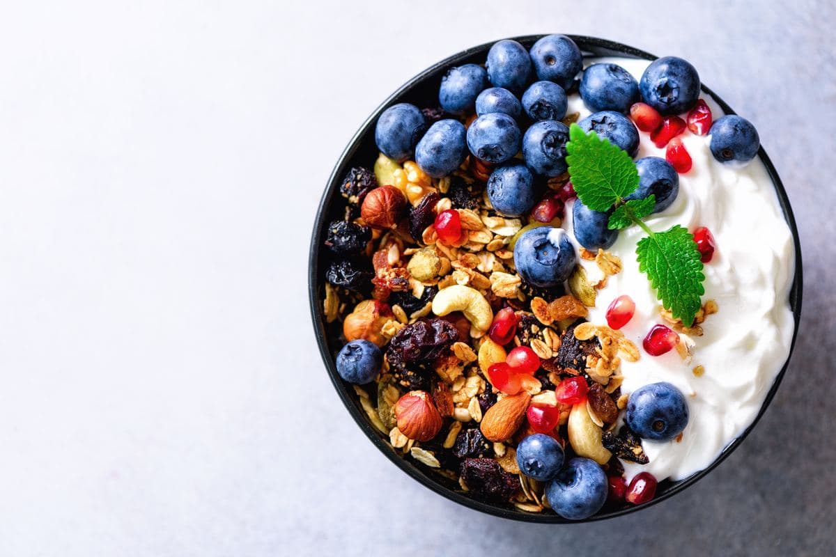 Lemon Poppy Seed Greek Yogurt Bowl