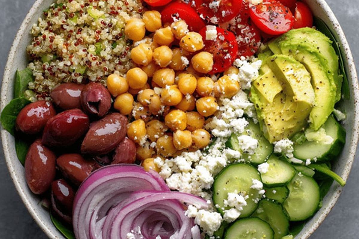 Mediterranean Chickpea Power Bowl