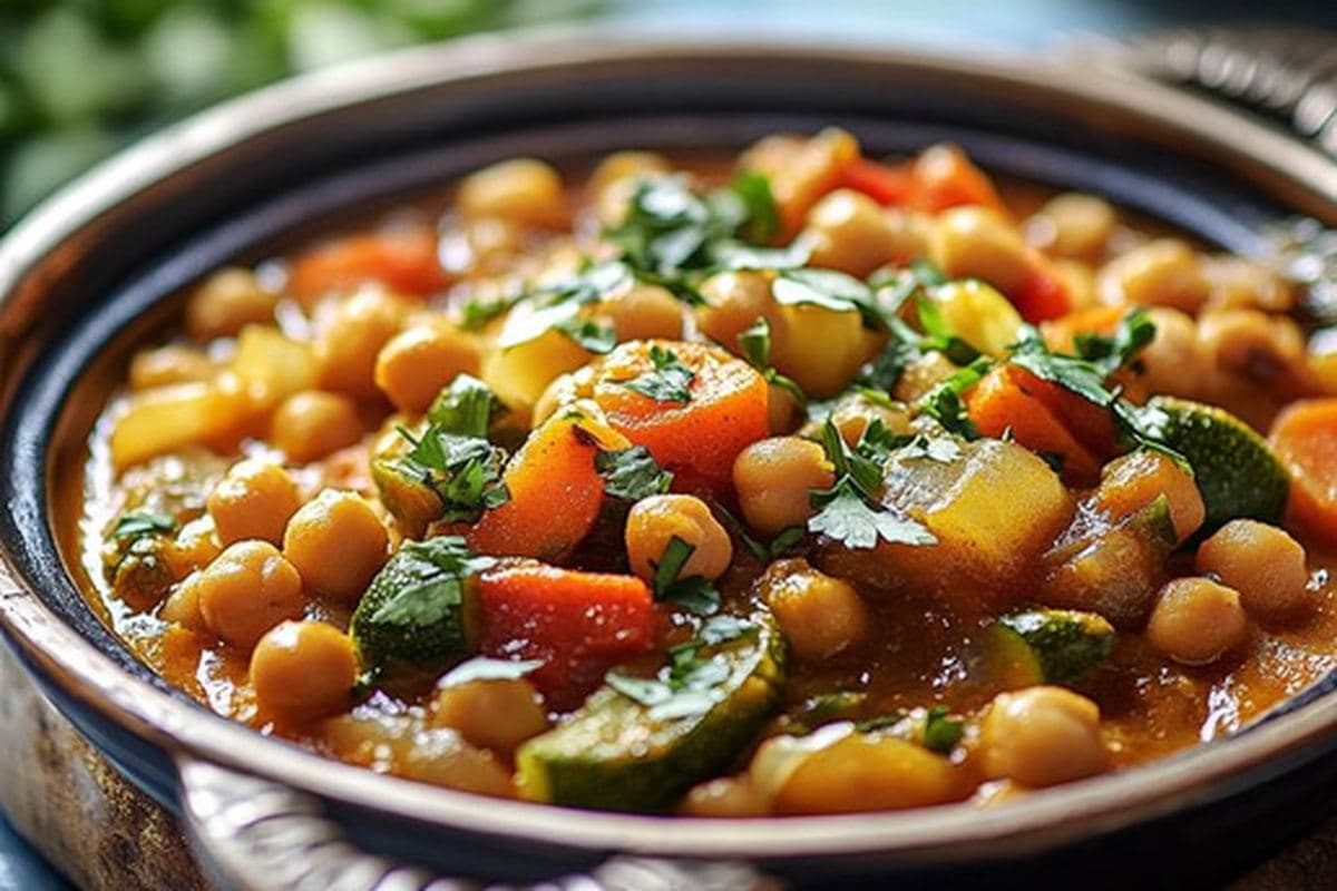 Moroccan Chickpea Tagine