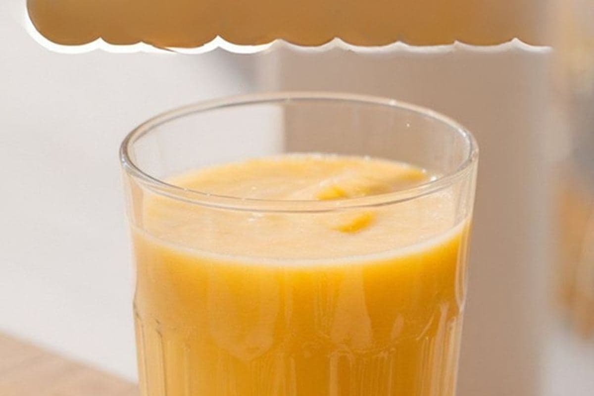 Peach Mango Immunity Smoothie