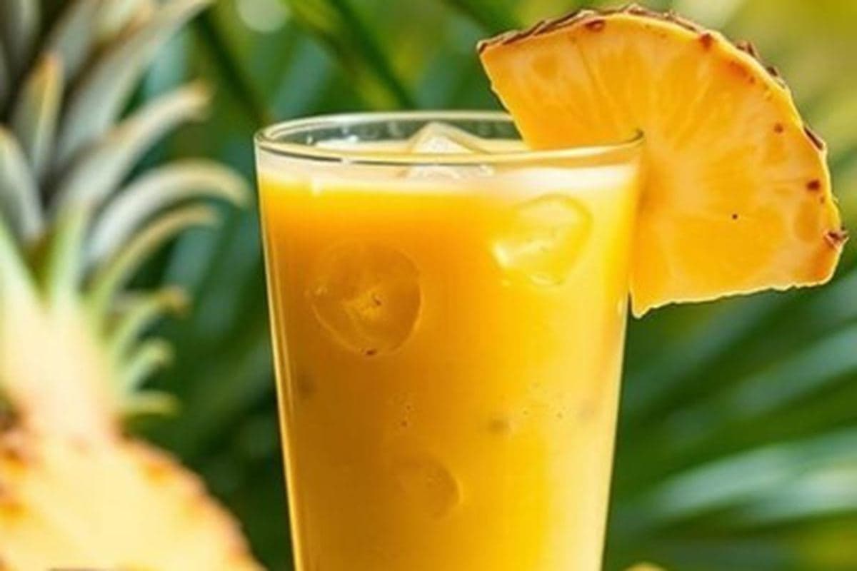 Pineapple Ginger Refresh Smoothie