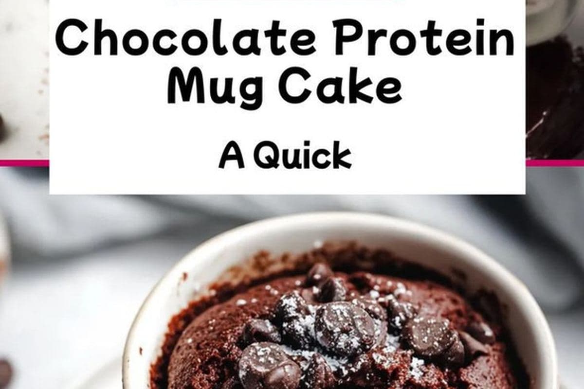 Protein-Packed Chocolate Mug Cake