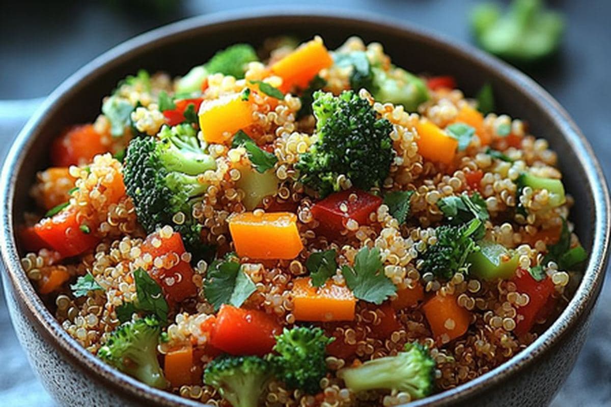 Quinoa & Veggie Stir-Fry