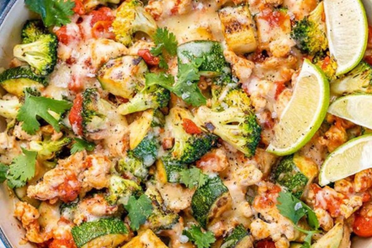 Spiced Turkey & Veggie Skillet