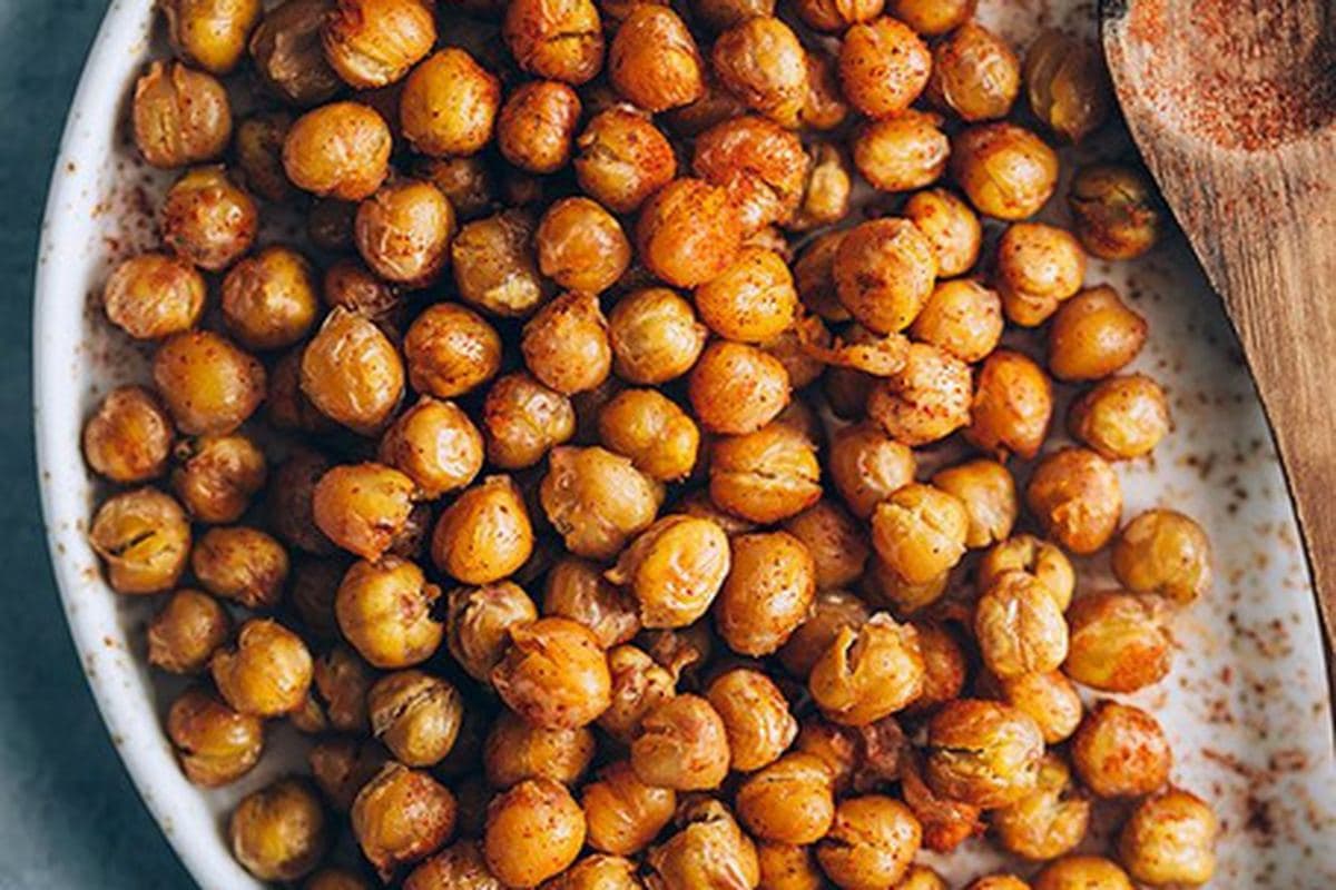Spicy Roasted Chickpeas