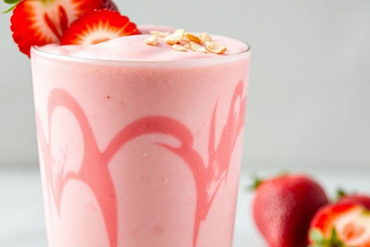 Strawberry–Almond Glow Shake