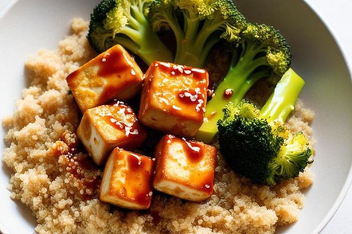 Teriyaki Tofu & Broccoli Bowl