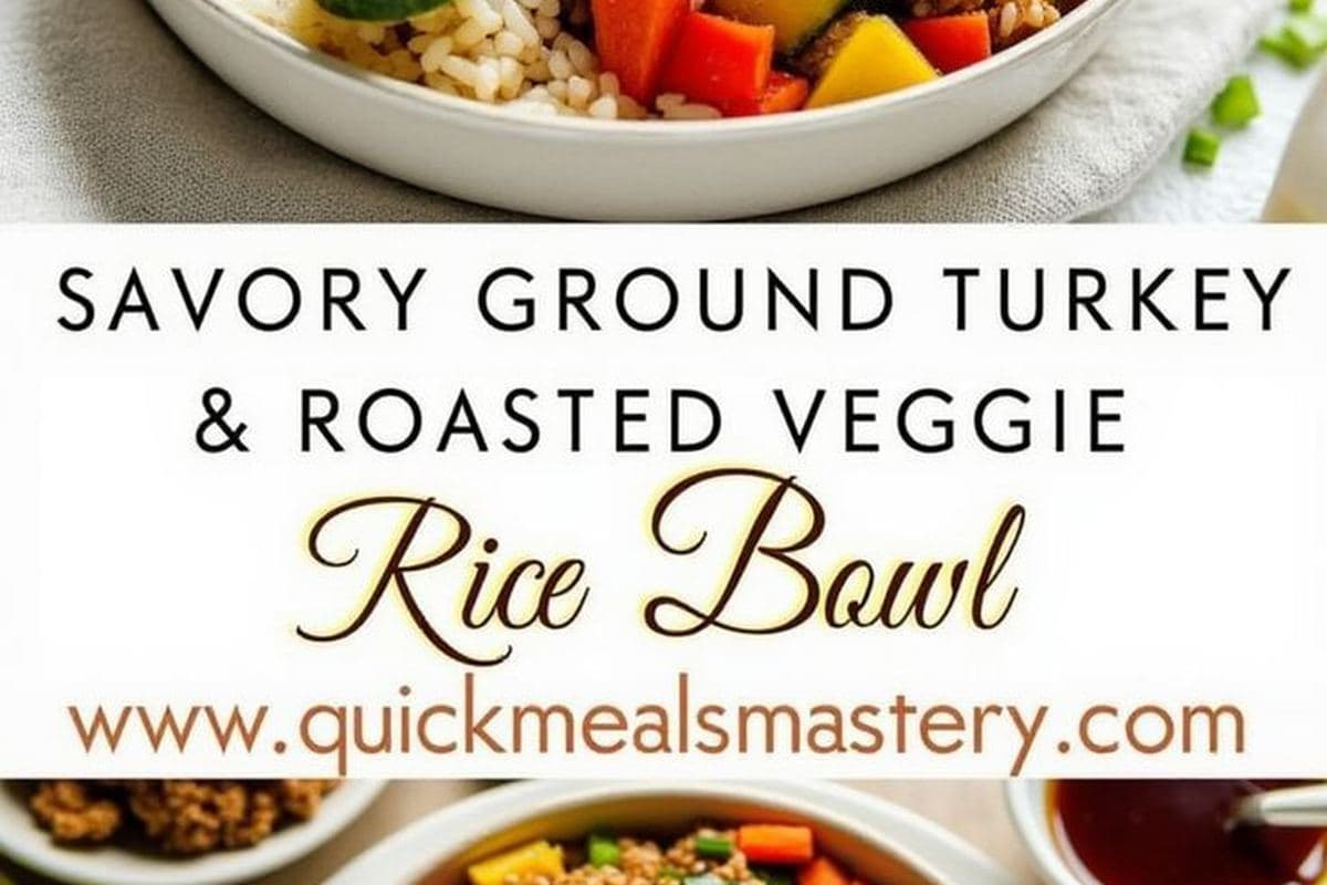 Turkey & Veggie Rice Bowl