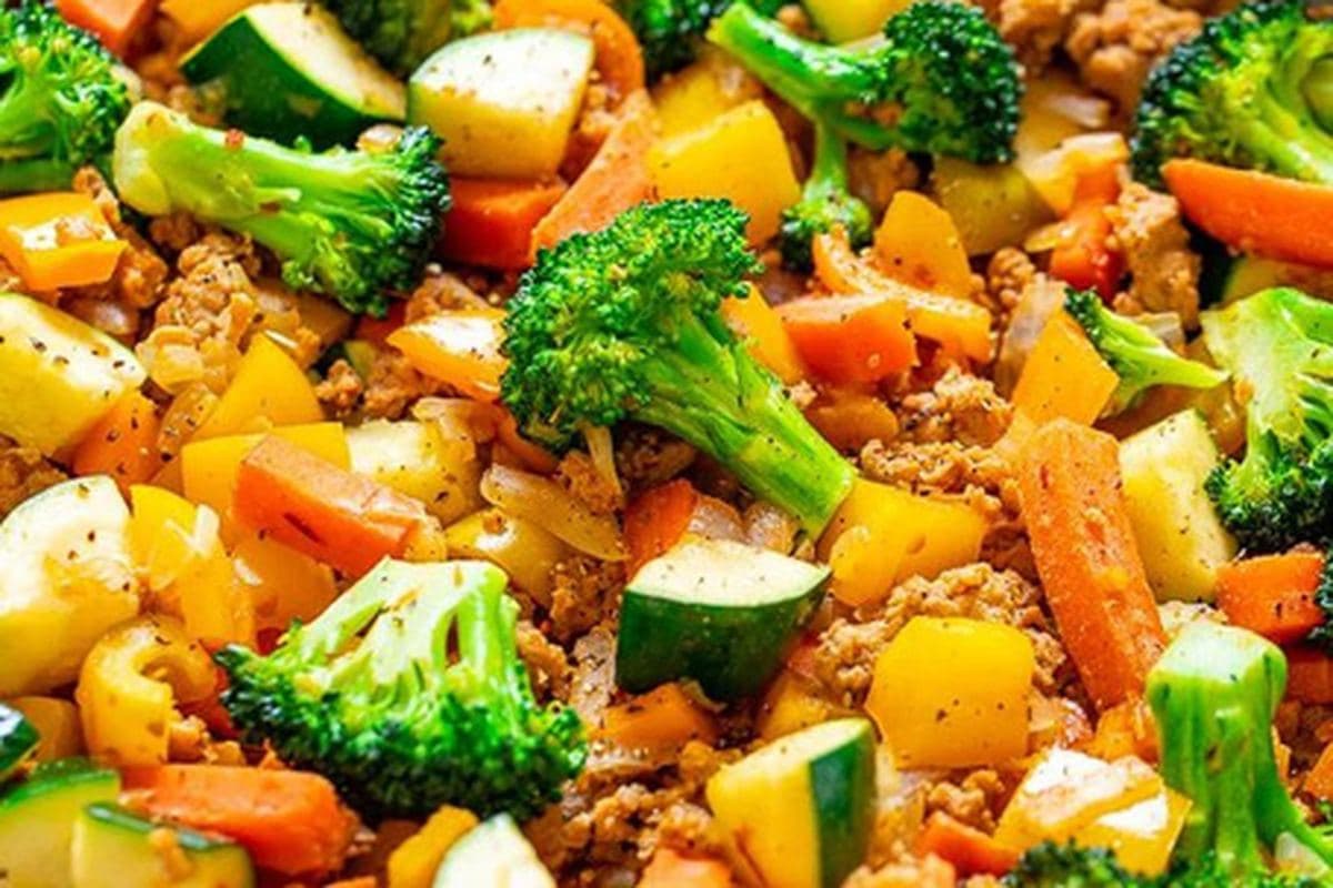 Turkey Veggie Stir-Fry